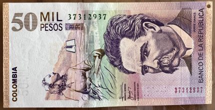 Billete 50000 pesos 2010 (50 mil pesos)