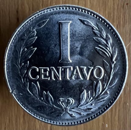 Moneda 1 centavo 1958
