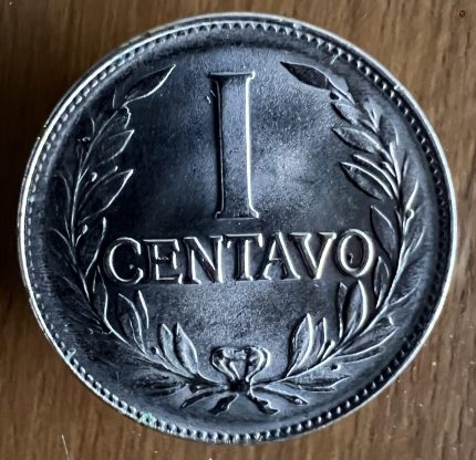 Moneda 1 centavo 1957