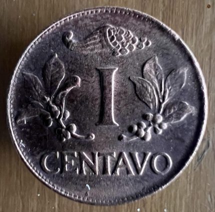 Moneda 1 centavo 1957