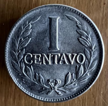 Moneda 1 centavo 1956