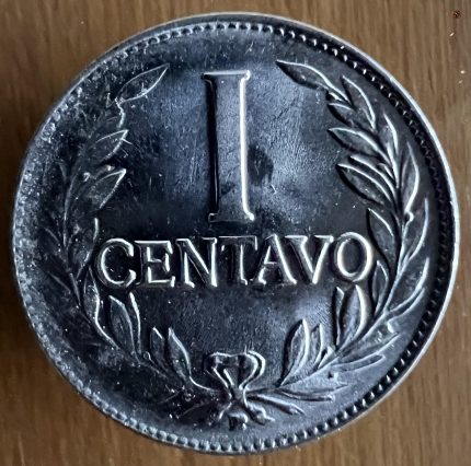 Moneda 1 centavo 1954 (B)