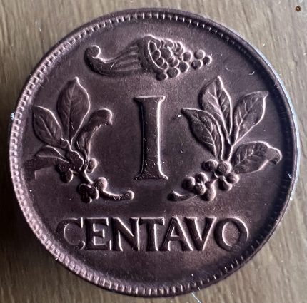 Moneda 1 centavo 1972