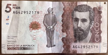 Billete 5000 pesos 2018 (5 mil pesos)