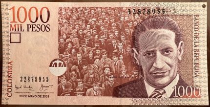 Billete 1000 pesos 2003